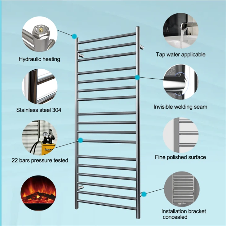 electric towel warmer with thermostat