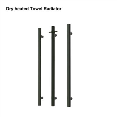Radiador tovalloler negre mat